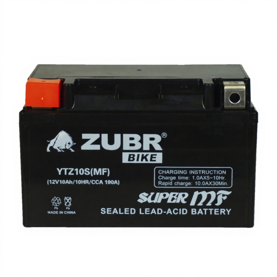 Аккумуляторная батарея ZUBR YTZ10S (MF) 10 Ah